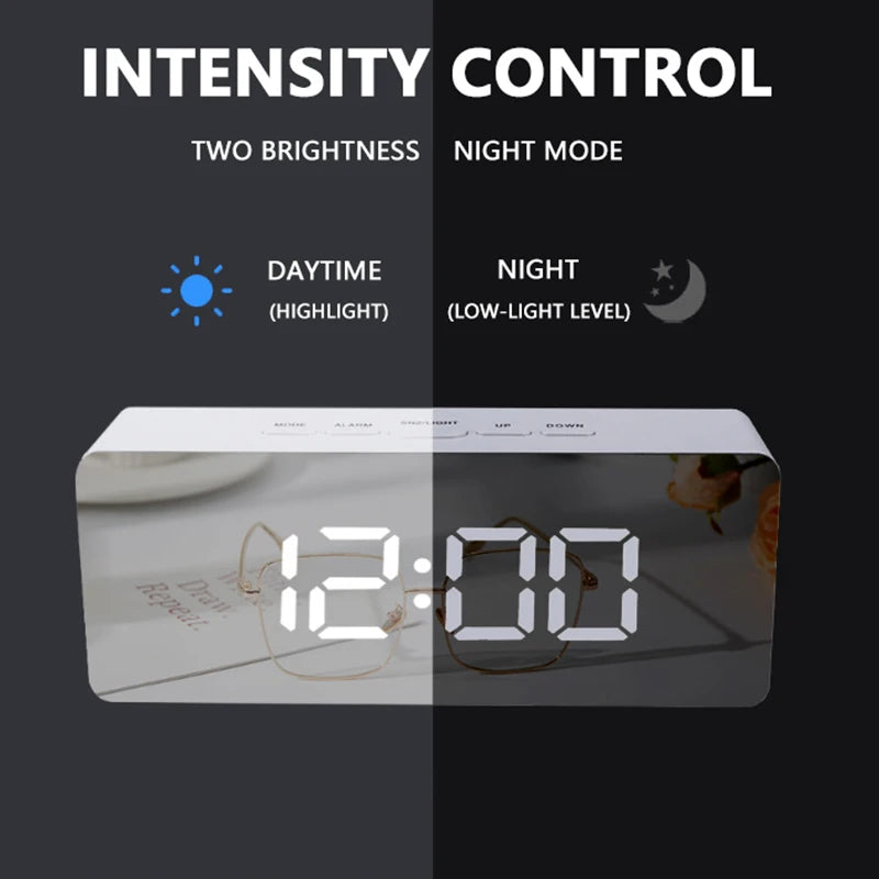 Minimal LED Desk Clock